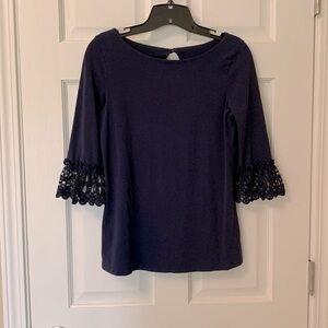 Lilly Pulitzer Waverly Ruffle Top